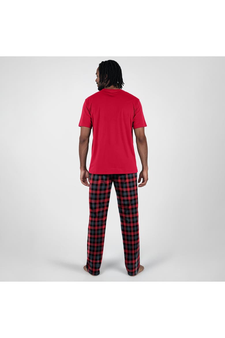 Men's Concepts Sport Red Kansas City Chiefs Highland Sleep Set, Alternate, color, Red