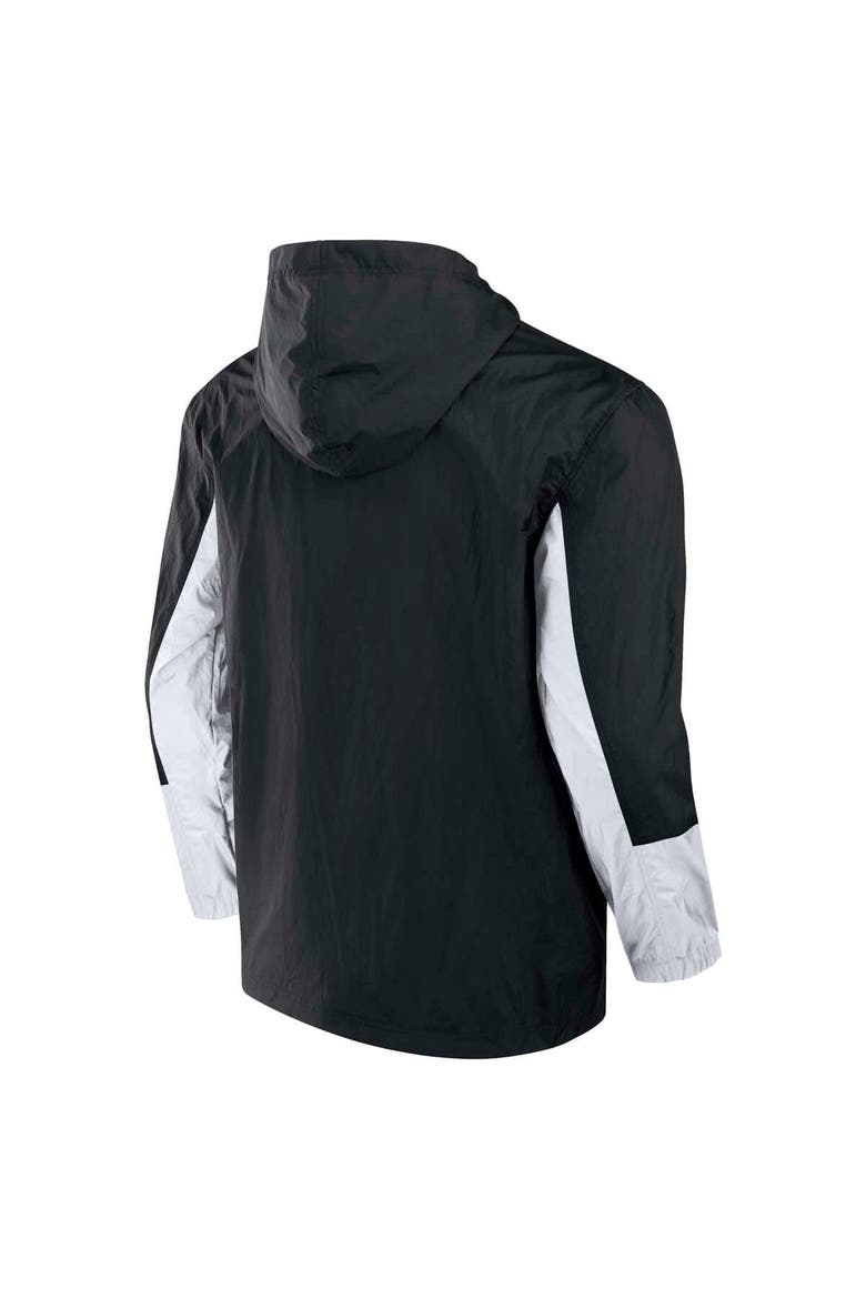Men's Fanatics Black Utah Hockey Club Crash the Net Full-Zip Hoodie Jacket, Alternate, color, Black