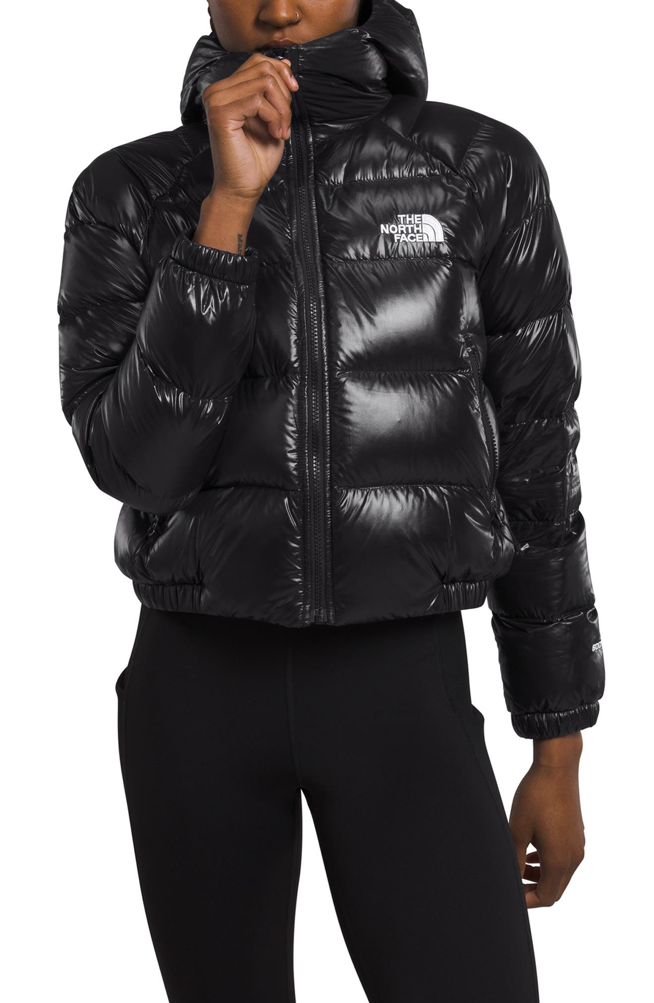 selected TNF BLACK SHINE