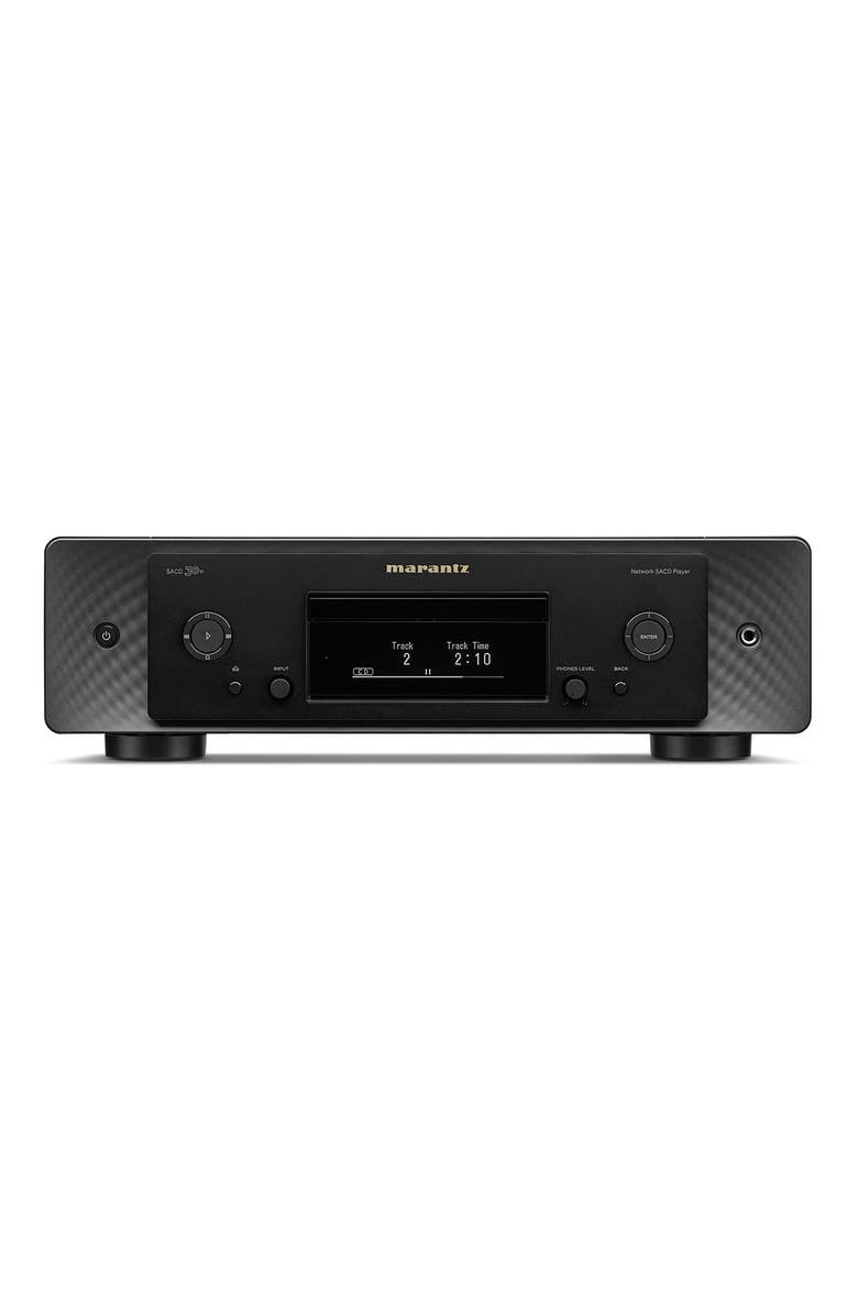 Marantz SACD30NBLK CD Player with HEOS Built in, Main, color, Black