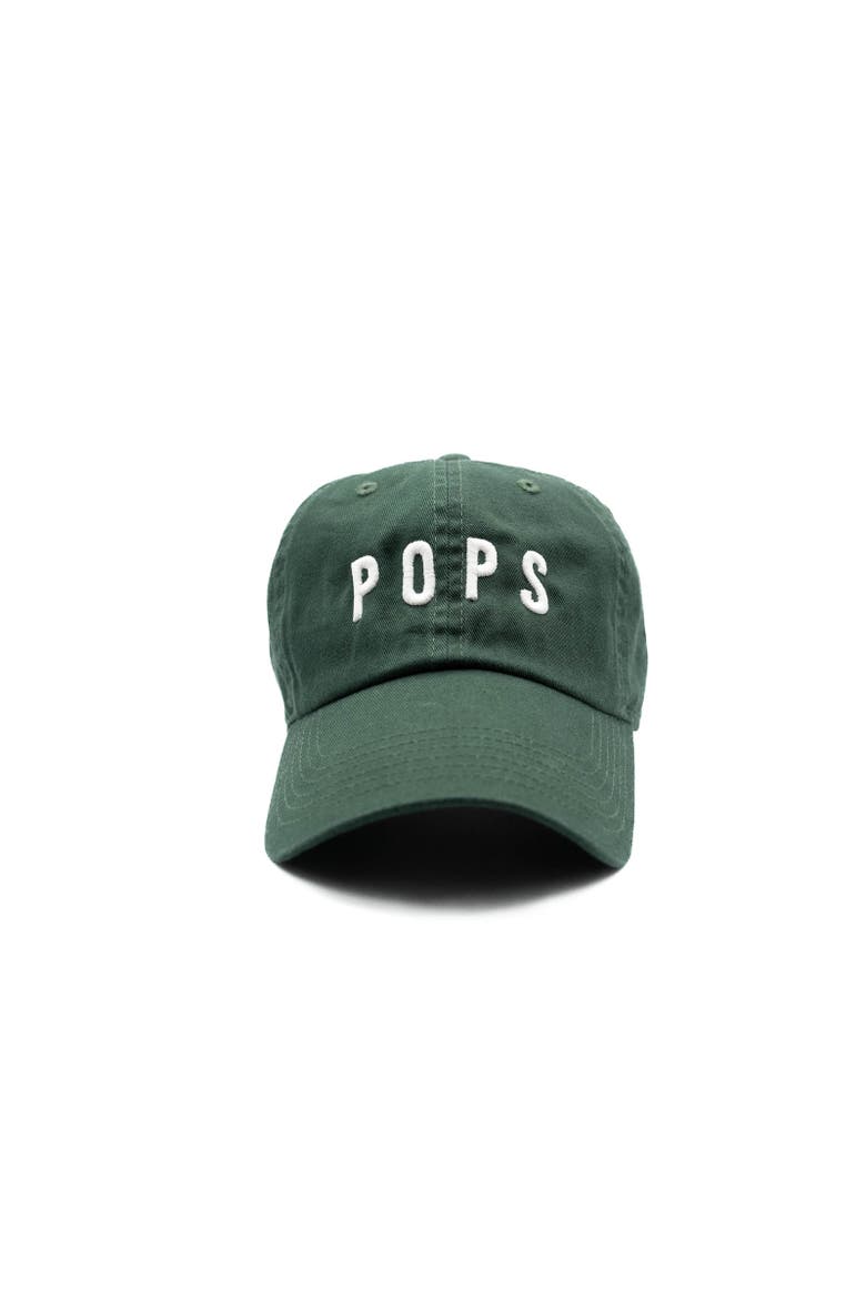 Pops Hat, Main, color, Hunter Green