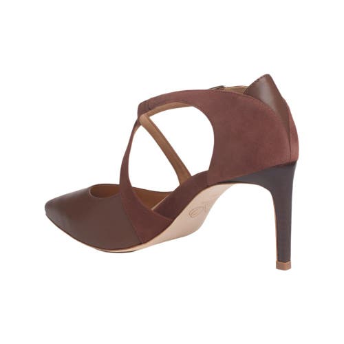 Joan Oloff Shoes Desire Pump In Brown