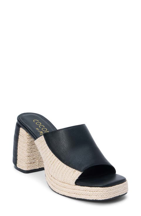 Beaufort Colorblock Mixed Media Sandal (Women)