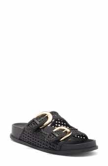 Dolce Vita Sensa Woven Double Strap Slide Sandal