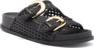 Dolce Vita Sensa Woven Double Strap Slide Sandal