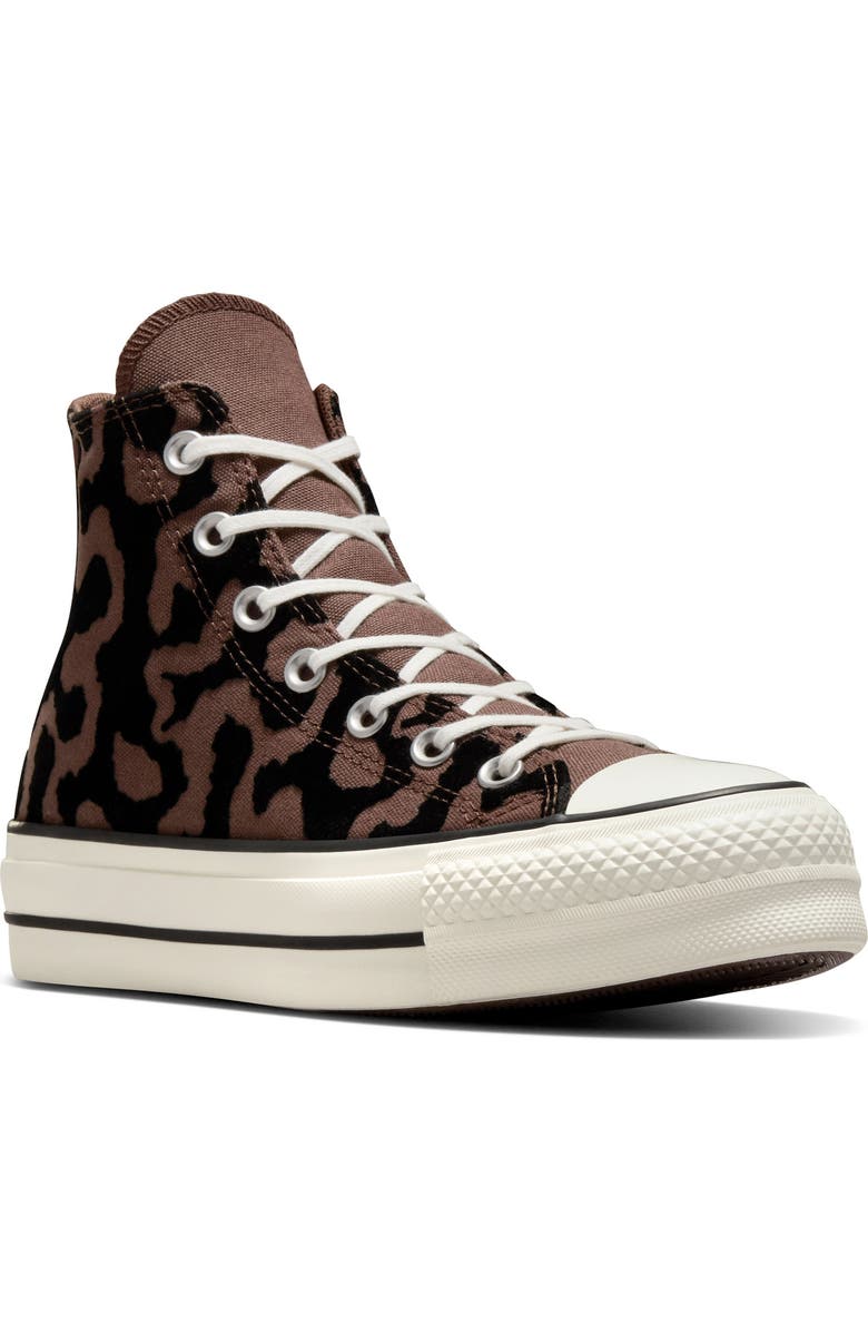Converse Chuck Taylor<sup>®</sup> All Star<sup>®</sup> Lift High Top Platform Sneaker, Main, color, Bear Nap/ Black/ Egret