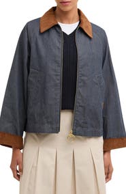 Barbour Freckleton Denim Swing Jacket