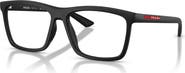 Prada Linea Rossa 54mm Rectangle optical glasses