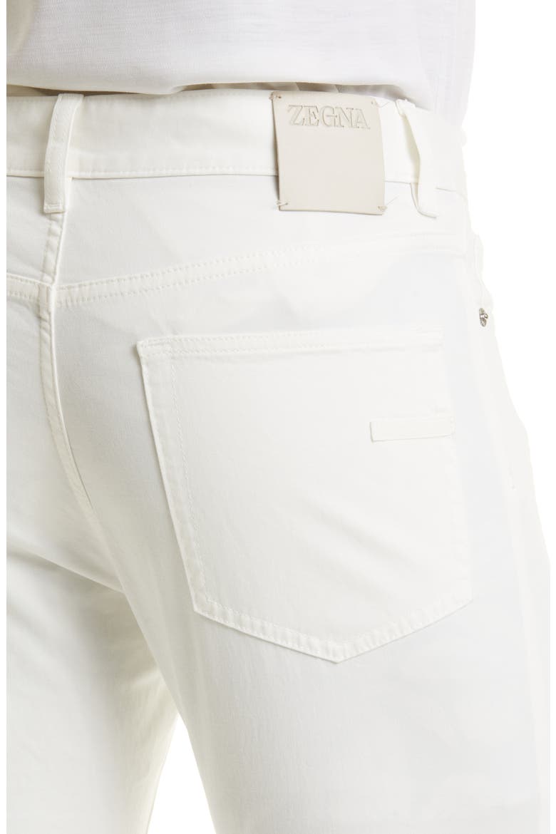 City Fit Stretch Cotton Pants, Alternate, color, WHITE