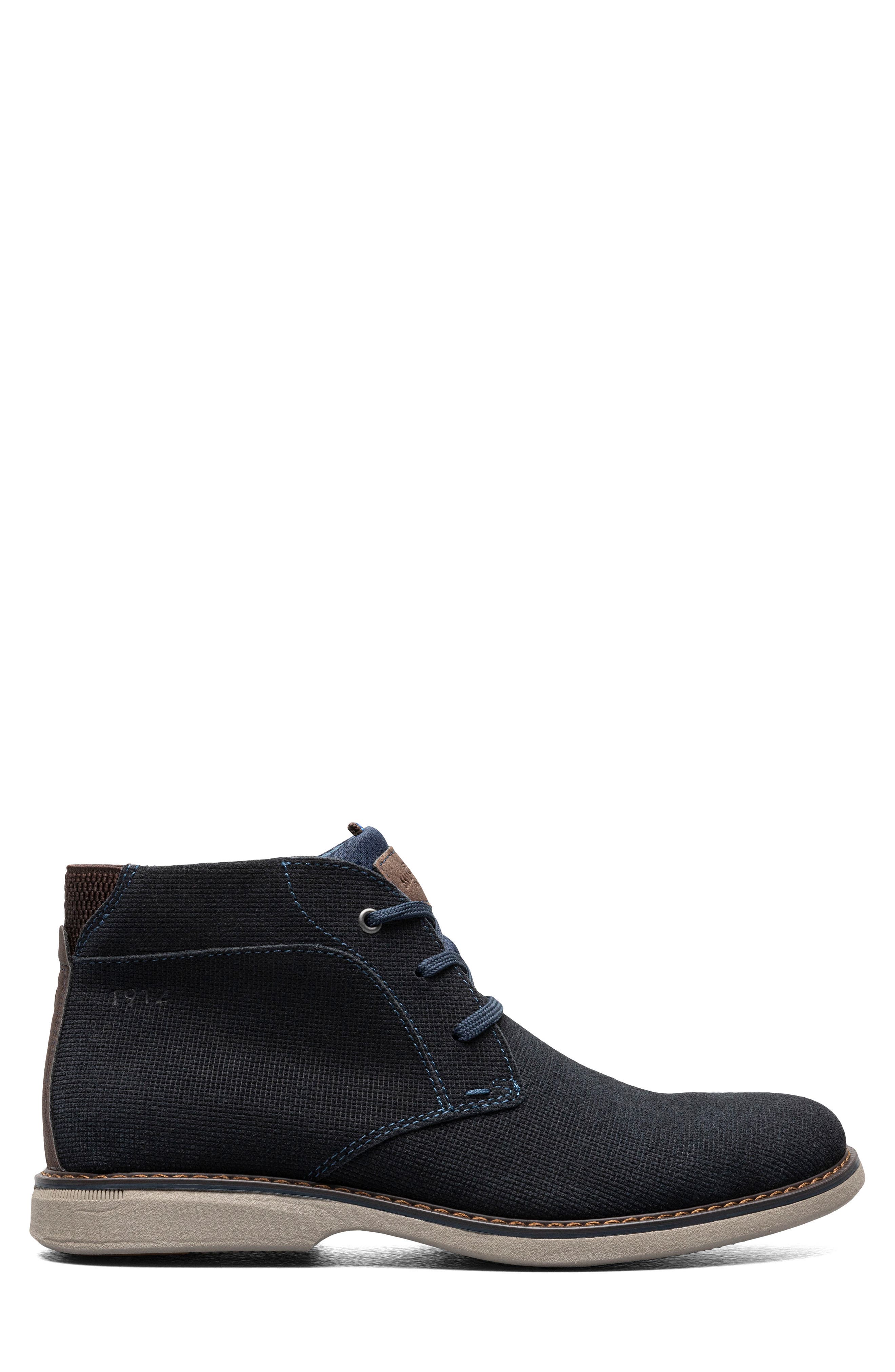 NUNN BUSH Otto Chukka Boot - Wide Width Available, Alternate, color, Navy