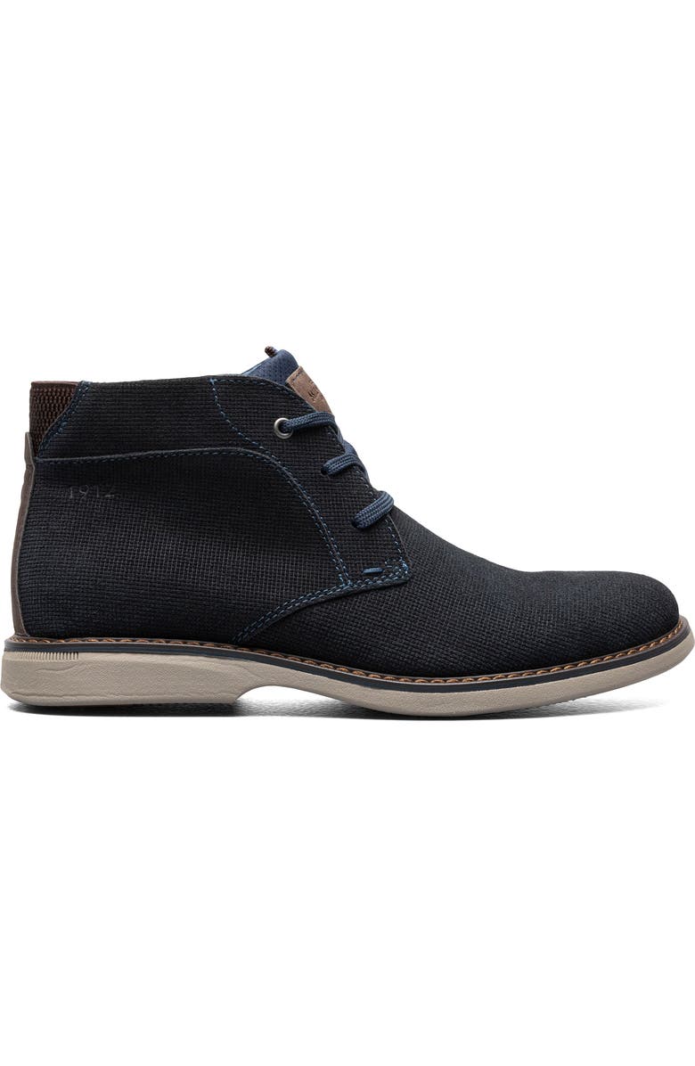 NUNN BUSH Otto Chukka Boot - Wide Width Available, Alternate, color, Navy