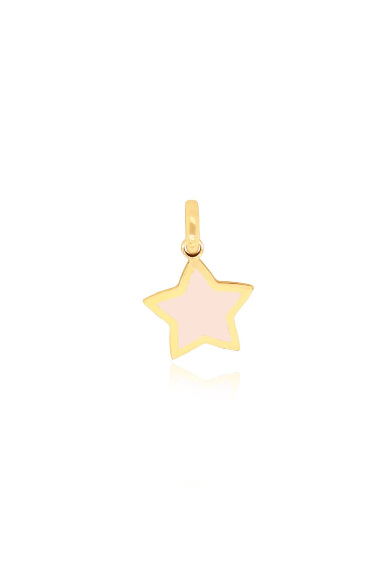 Pink Pearl Star Charm, Main, color, Pink Pearl