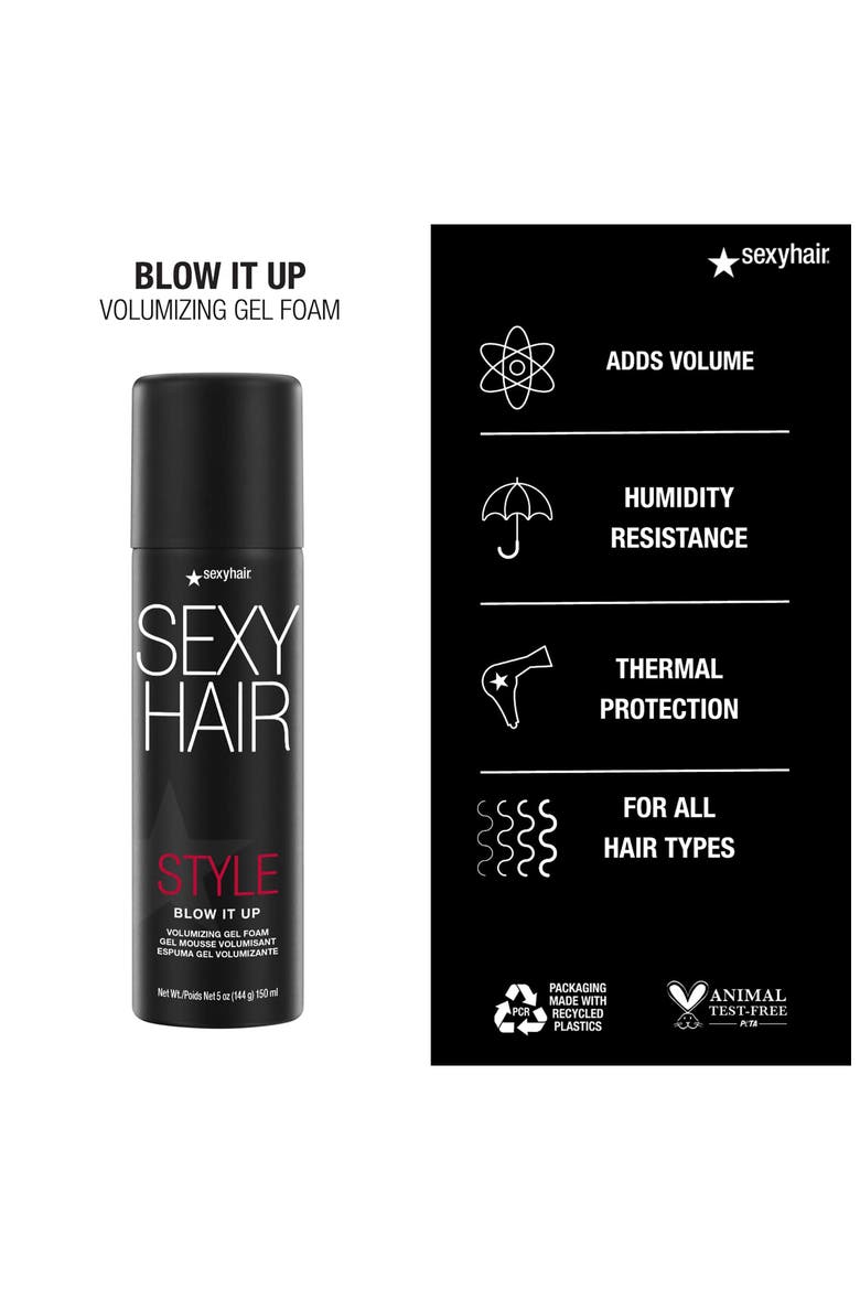 Blow It Up Volumizing Gel Foam, Alternate, color, NO COLOR