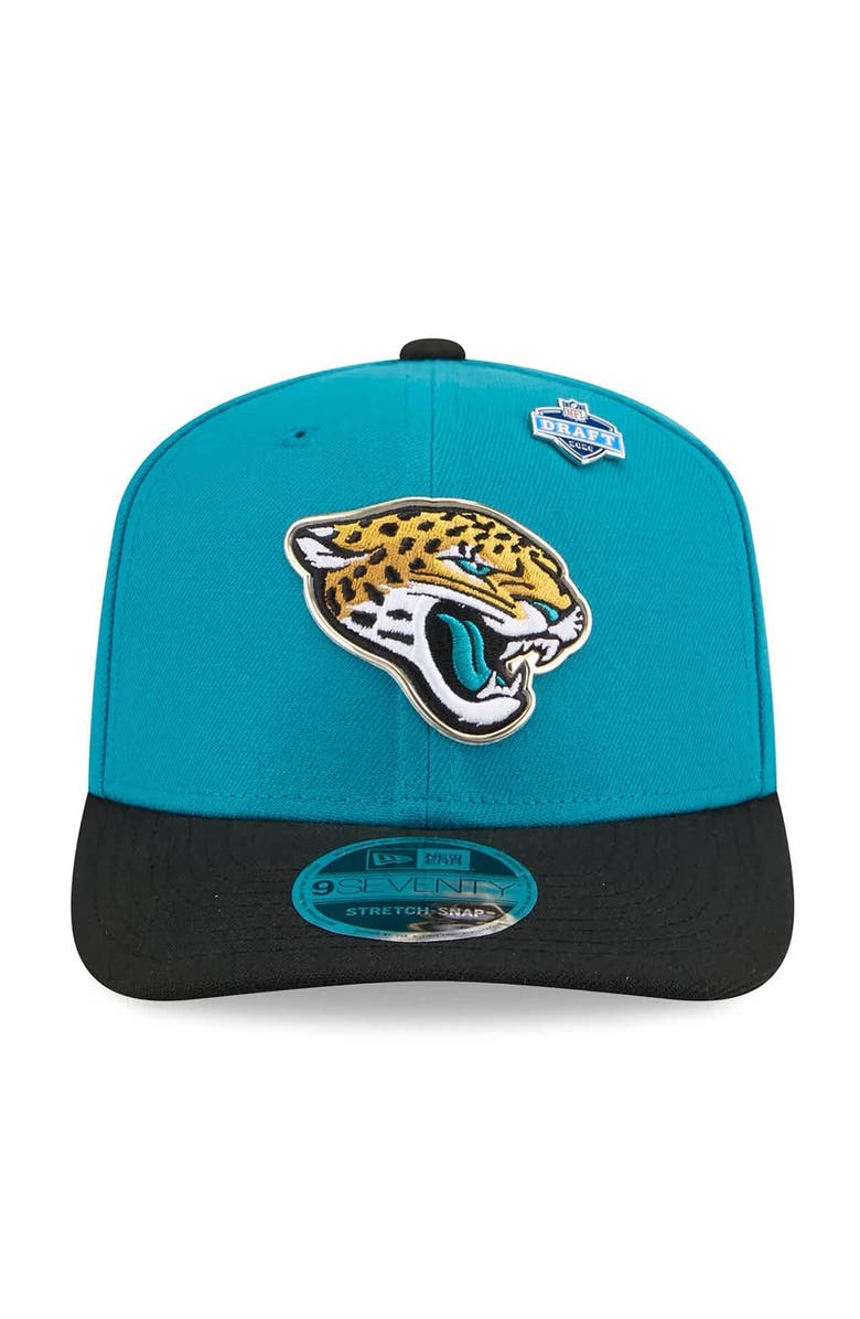 New Era Men's New Era  Teal/Black Jacksonville Jaguars 2026 NFL Draft 9SEVENTY Adjustable Hat, Alternate, color, Teal