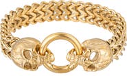 EYE CANDY LOS ANGELES Men's Rafael Skull Chain Link Bracelet