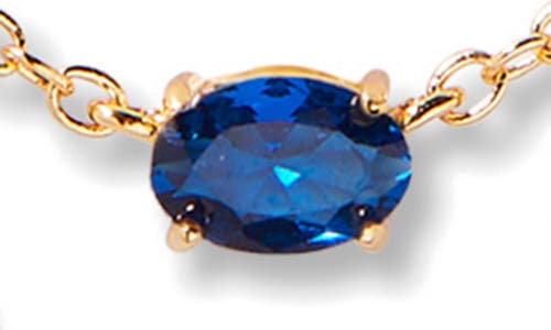Brook & York Willow Birthstone Layering Necklace In Gold September
