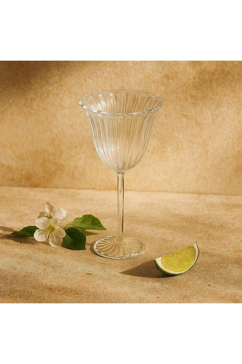 Tulipa Bell Glass, Alternate, color, Clear