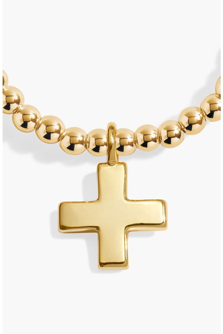 Faith A Little 'Have Faith' Bracelet, Alternate, color, Gold Plated