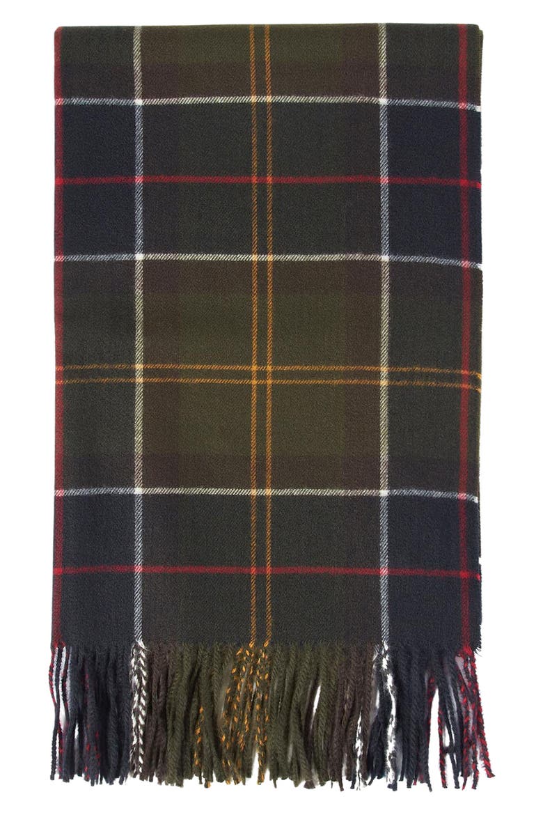 Hailes Plaid Scarf, Alternate, color, CLASSIC TARTAN