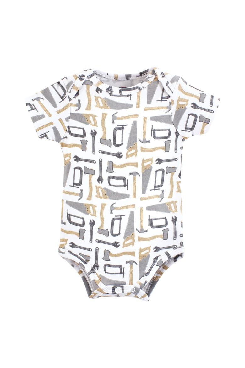 Cotton 3-piece Bodysuit Bundle (baby), Alternate, color, Daddys Helper Tools