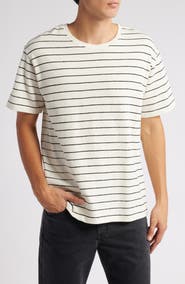 FRAME Stripe Relaxed T-Shirt