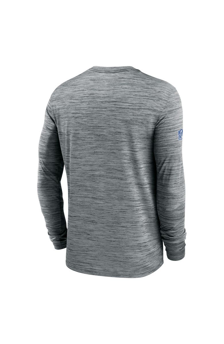Nike Men's Nike Gray Buffalo Bills 2024 Sideline Velocity Performance Long Sleeve T-Shirt, Alternate, color, Gray