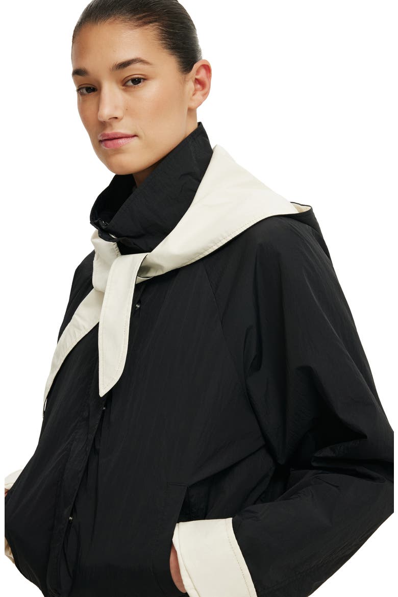 Women's Hale Hooded Spray Jacket, Alternate, color, Black