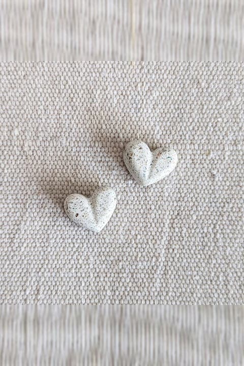 Chunky Heart Earrings