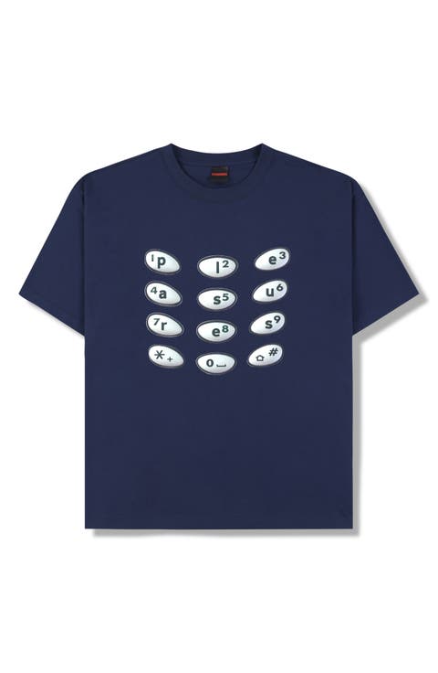 Buttons Graphic T-Shirt
