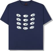 PLEASURES Buttons Graphic T-Shirt