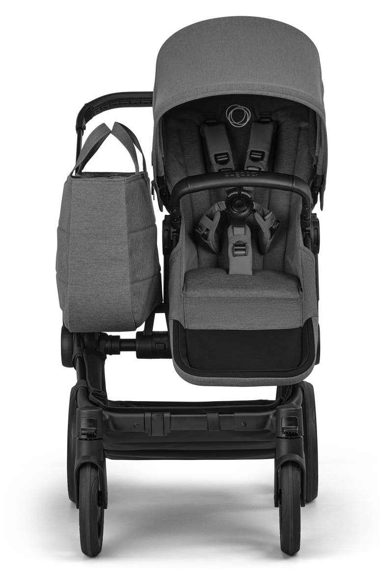 Donkey 6 Single-to-Double Stroller with Bassinet, Alternate, color, MOON GREY