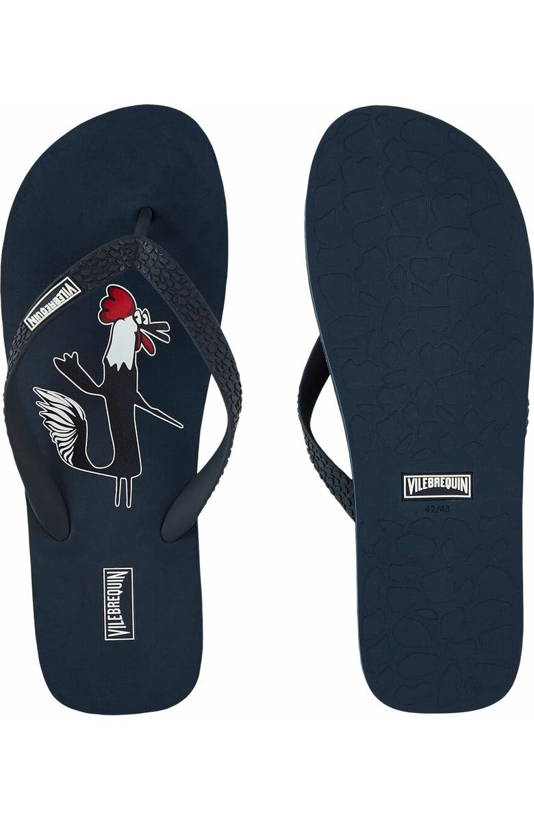 Vilebrequin Men's Cocorico Flip Flops, Alternate, color,