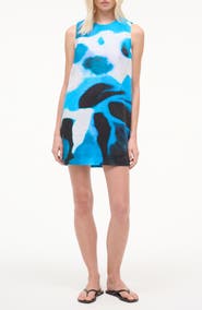 STAUD Brea Linen Dress