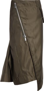 Sacai Insulated Nylon Twill Skirt
