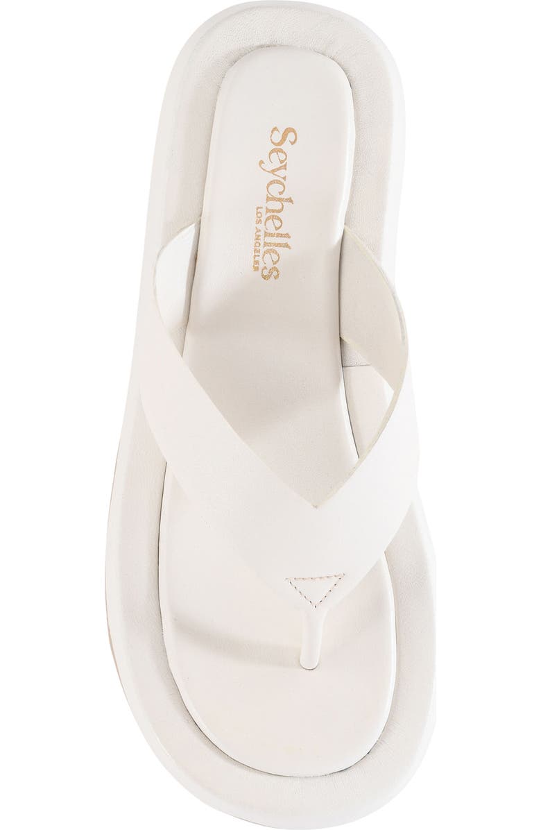 Seychelles Nautical Flip Flop Sandal, Alternate, color, Off White