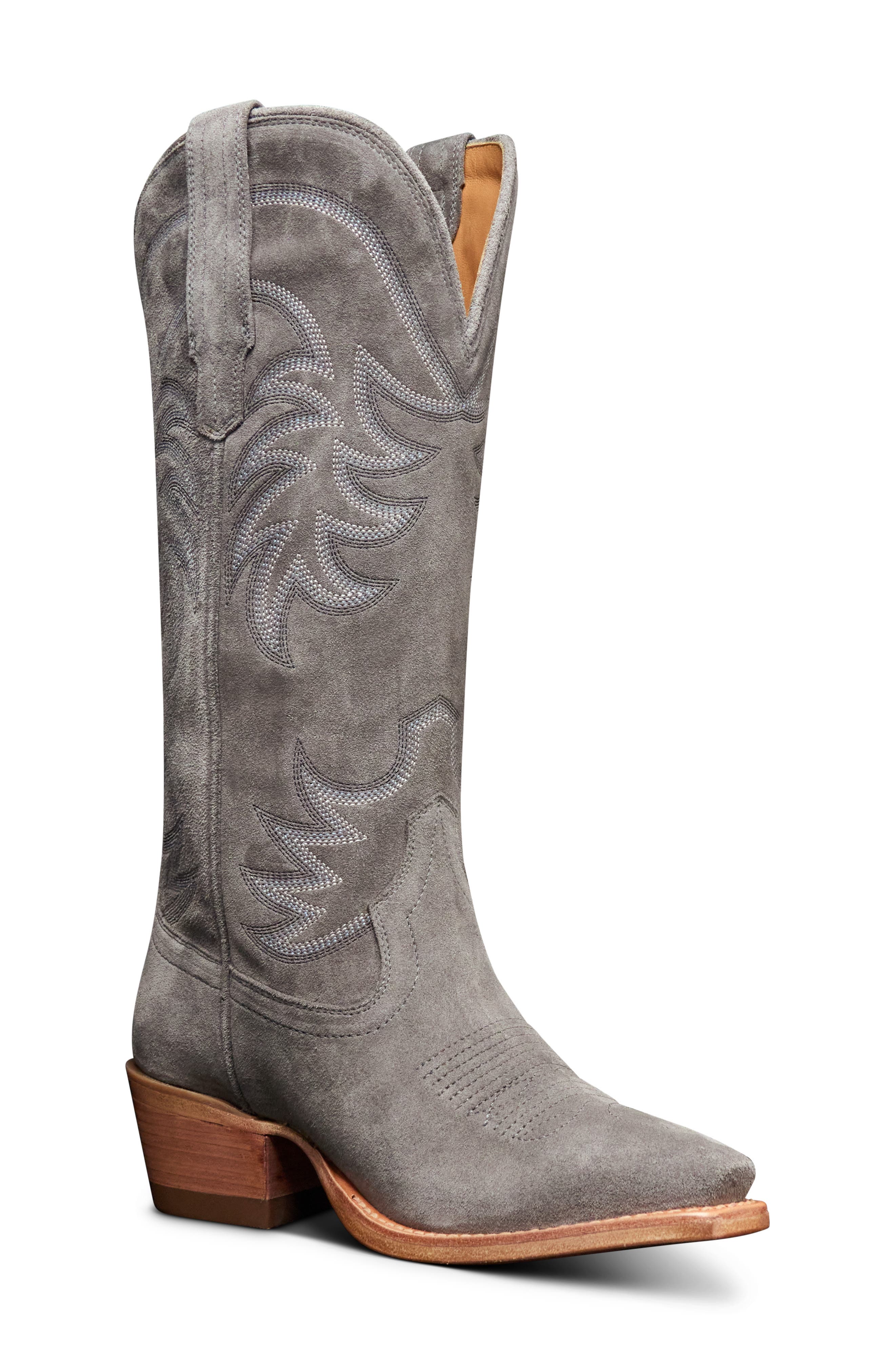 Tecovas The Annie Western Boot, Main, color, Charcoal