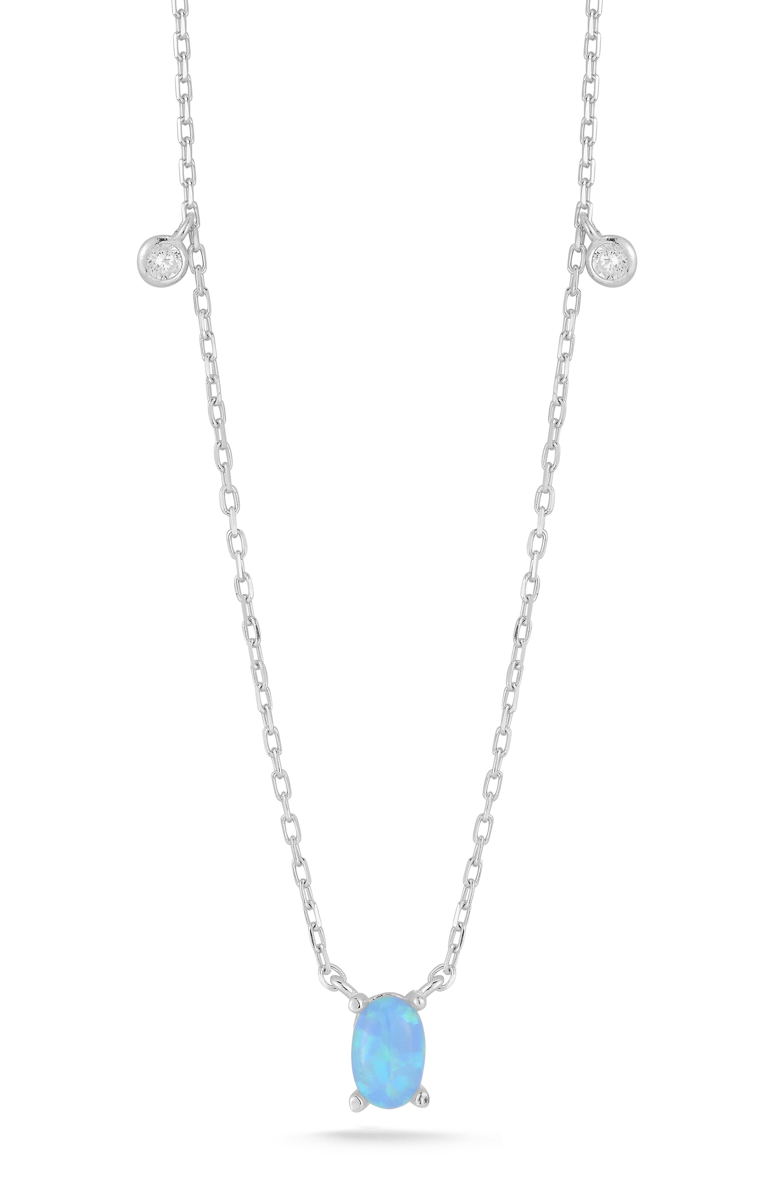 GLAZE JEWELRY Opal Necklace