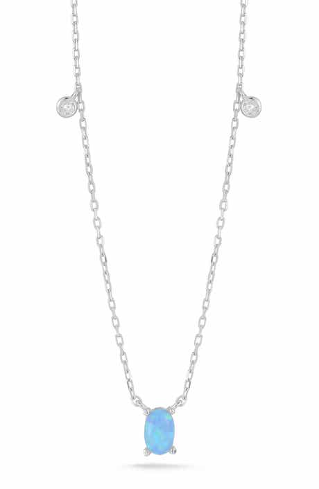 GLAZE JEWELRY Opal Necklace