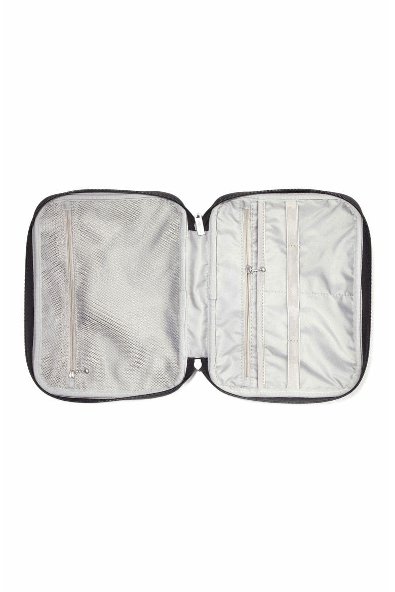 Travel Tech Case, Alternate, color, Black