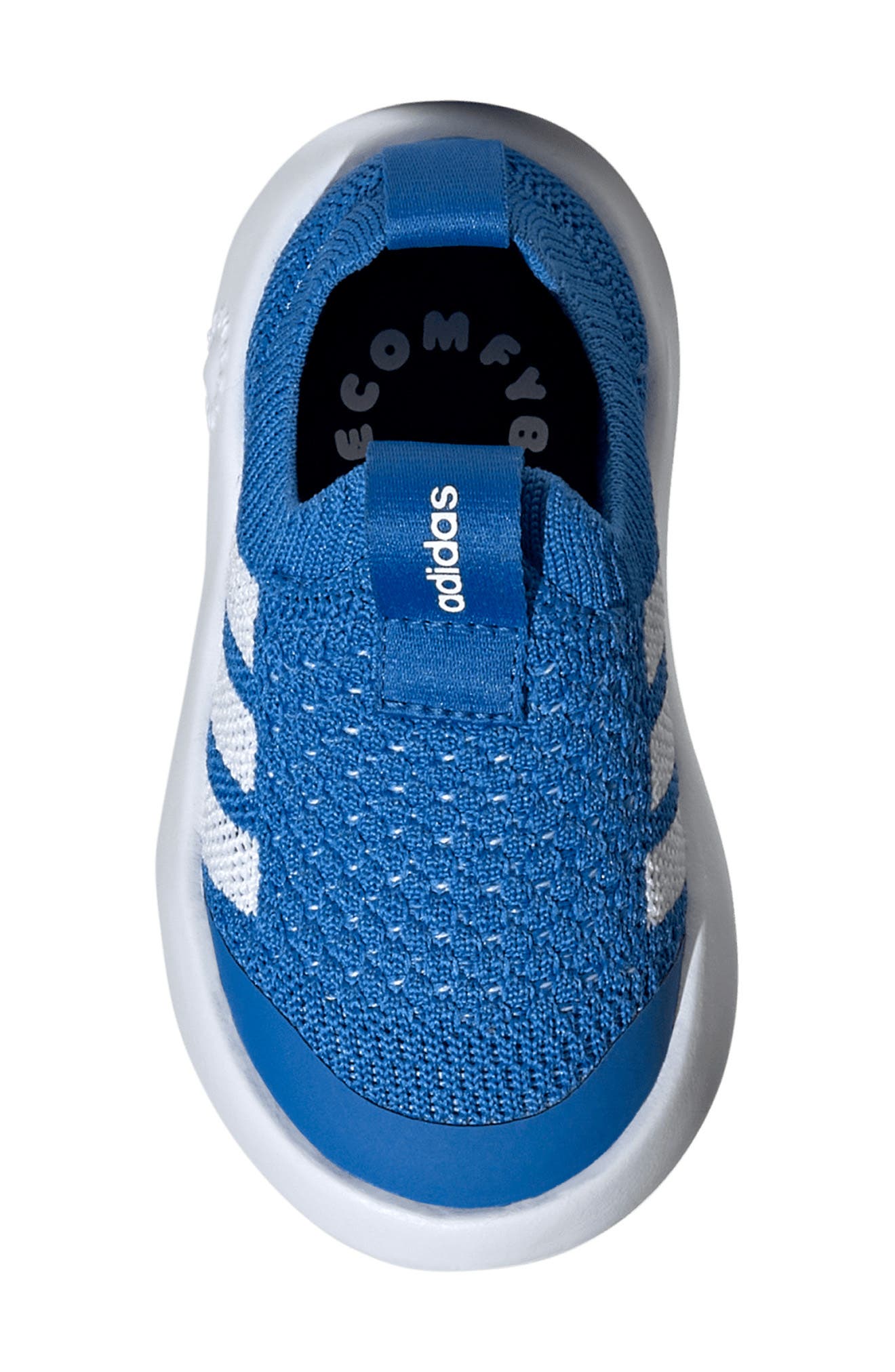 adidas Kids' Bubblecomfy Knit Sneaker, Alternate, color, Broyal/Ftw