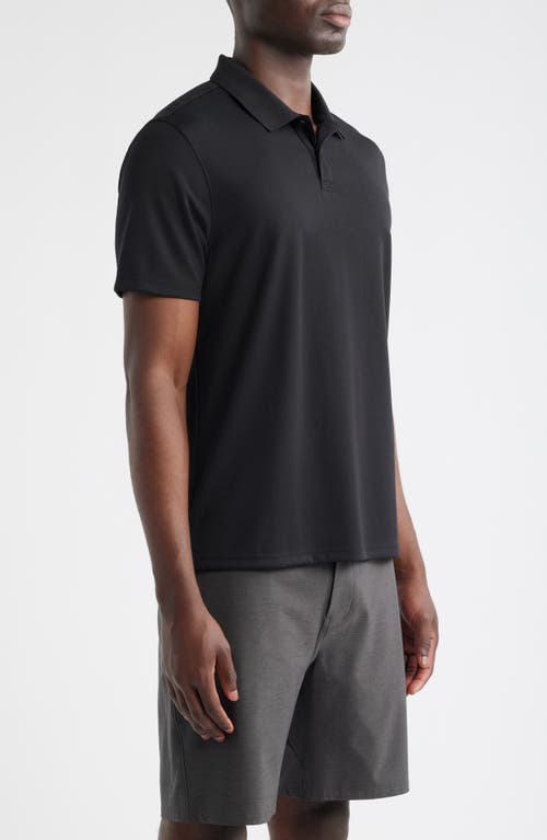 Zella Course Polo In Black