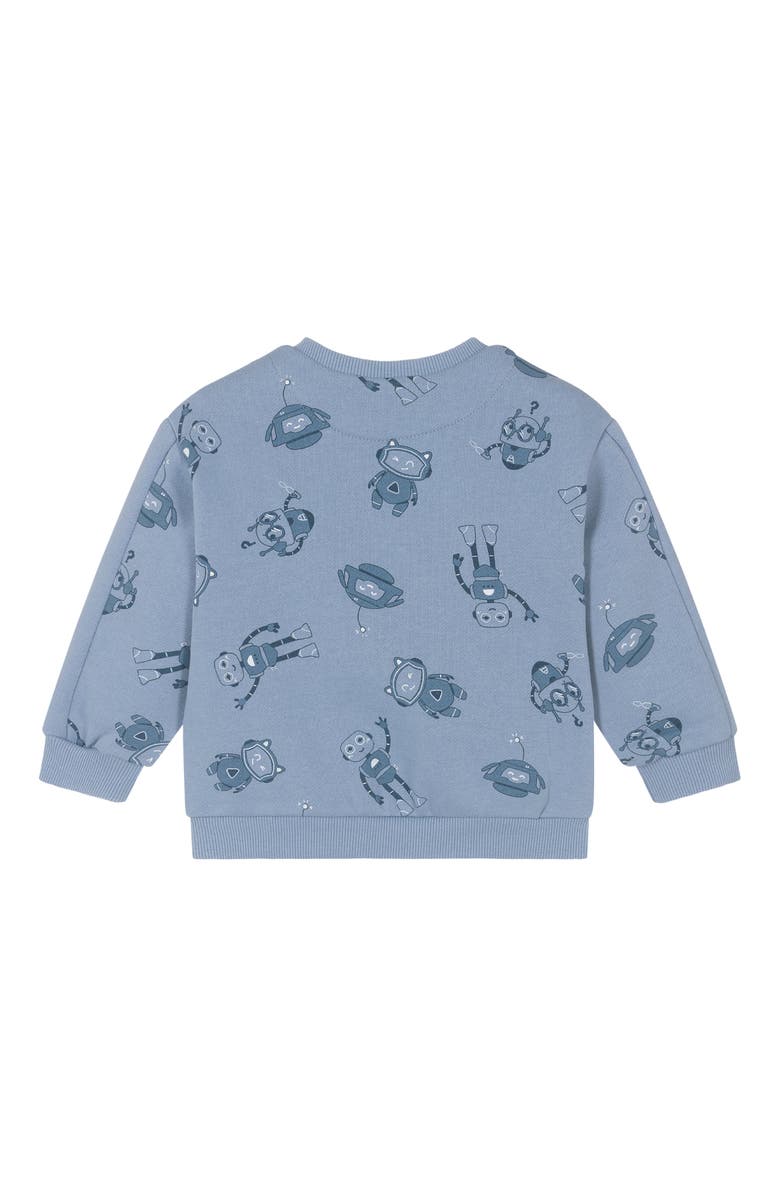 Mayoral Robot Print Sweatshirt, Alternate, color, Blue