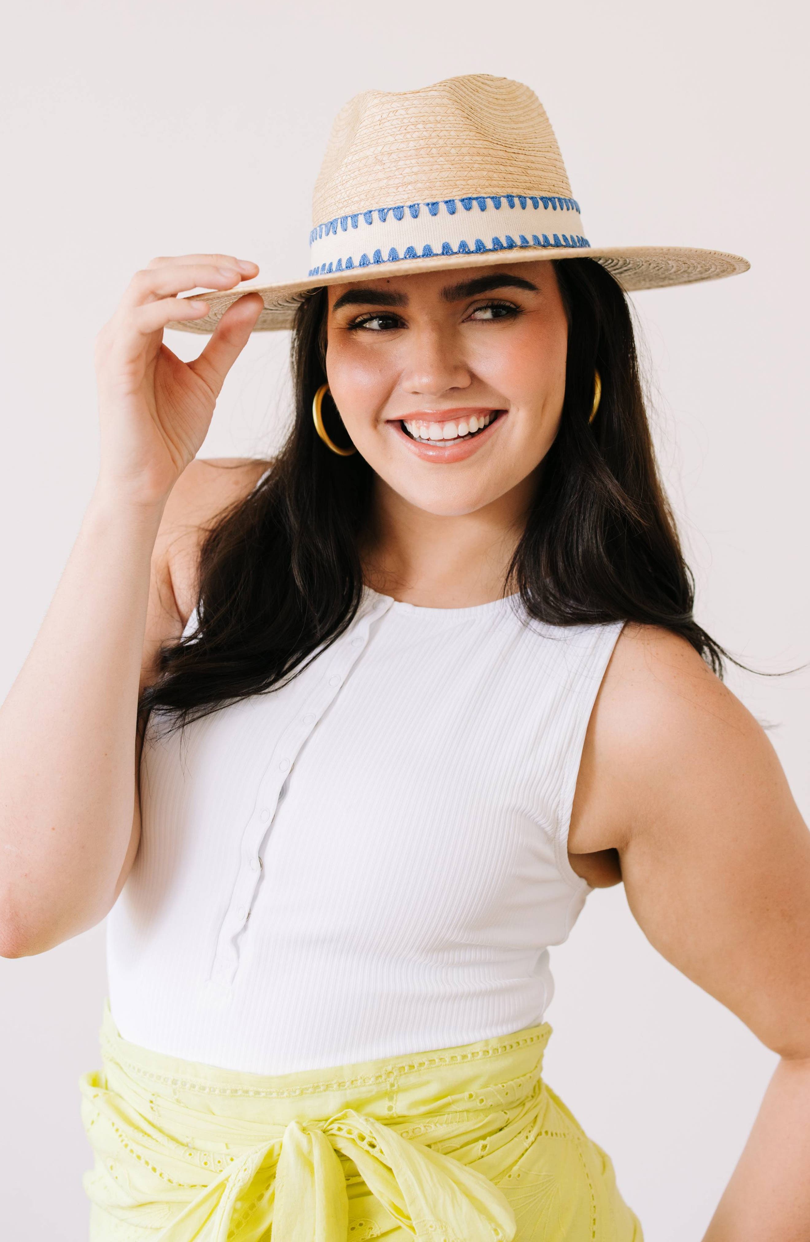 Carolina Palm Straw Sun Hat (Women) | Nordstrom