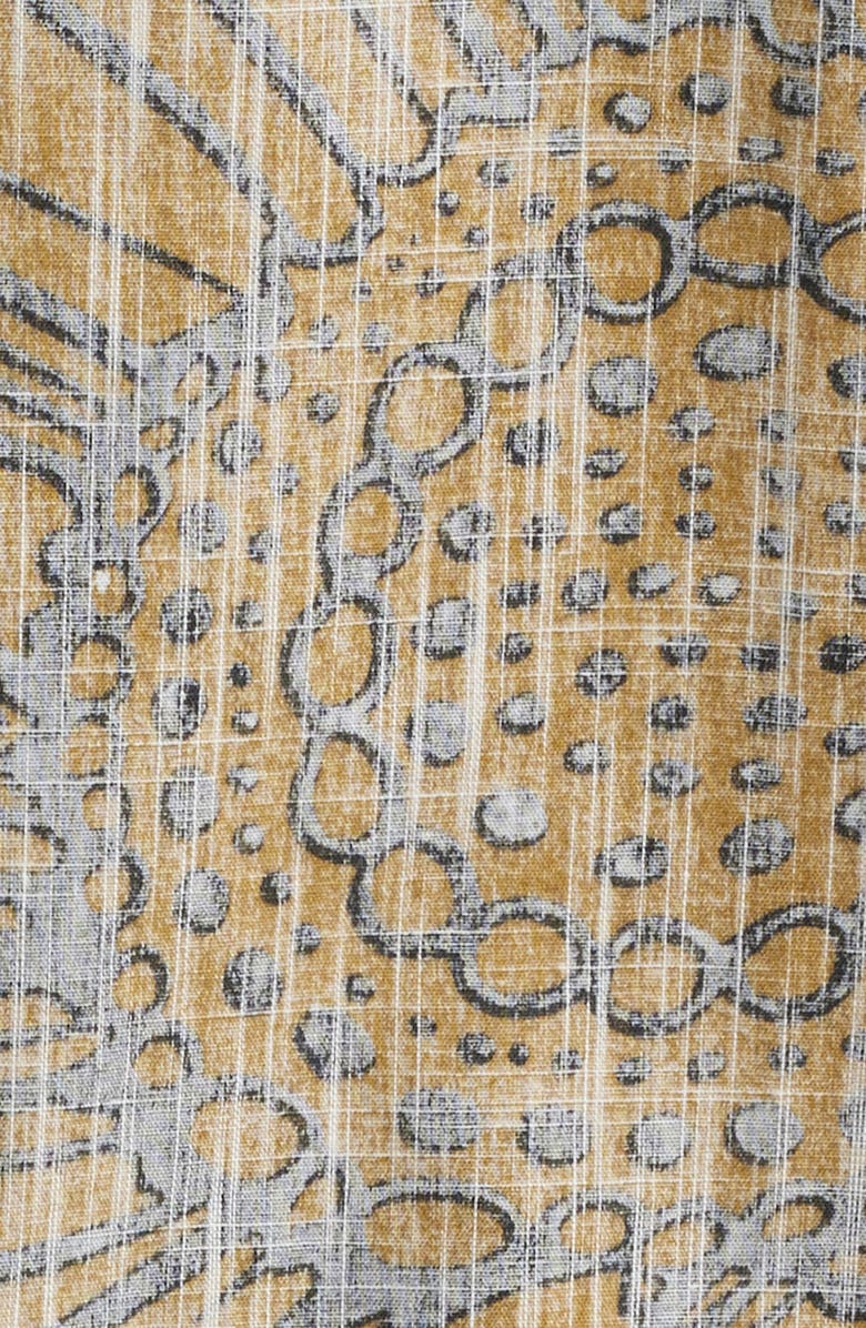 DARK SEAS Merle Button-Down Shirt, Alternate, color, Black