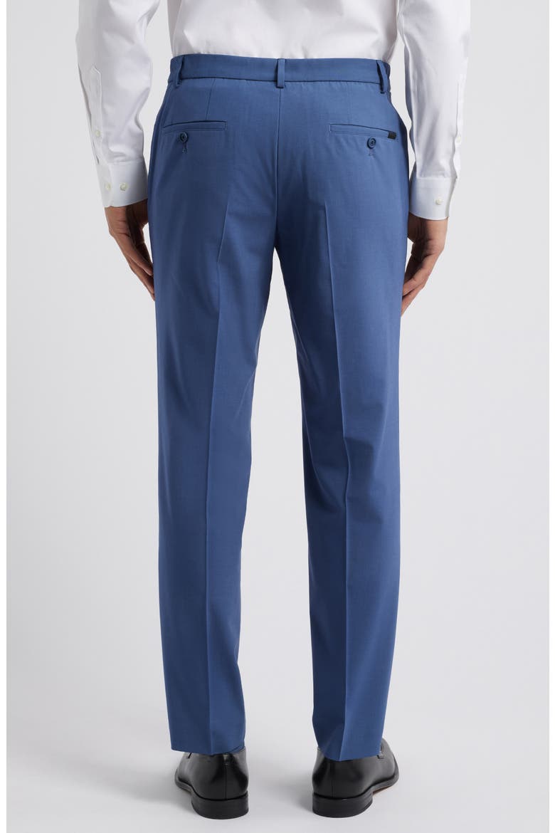 Genius Wool Blend Dress Pants, Alternate, color, NAVY