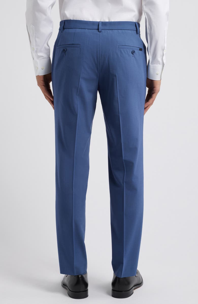 BOSS Genius Wool Blend Dress Pants, Alternate, color, Navy
