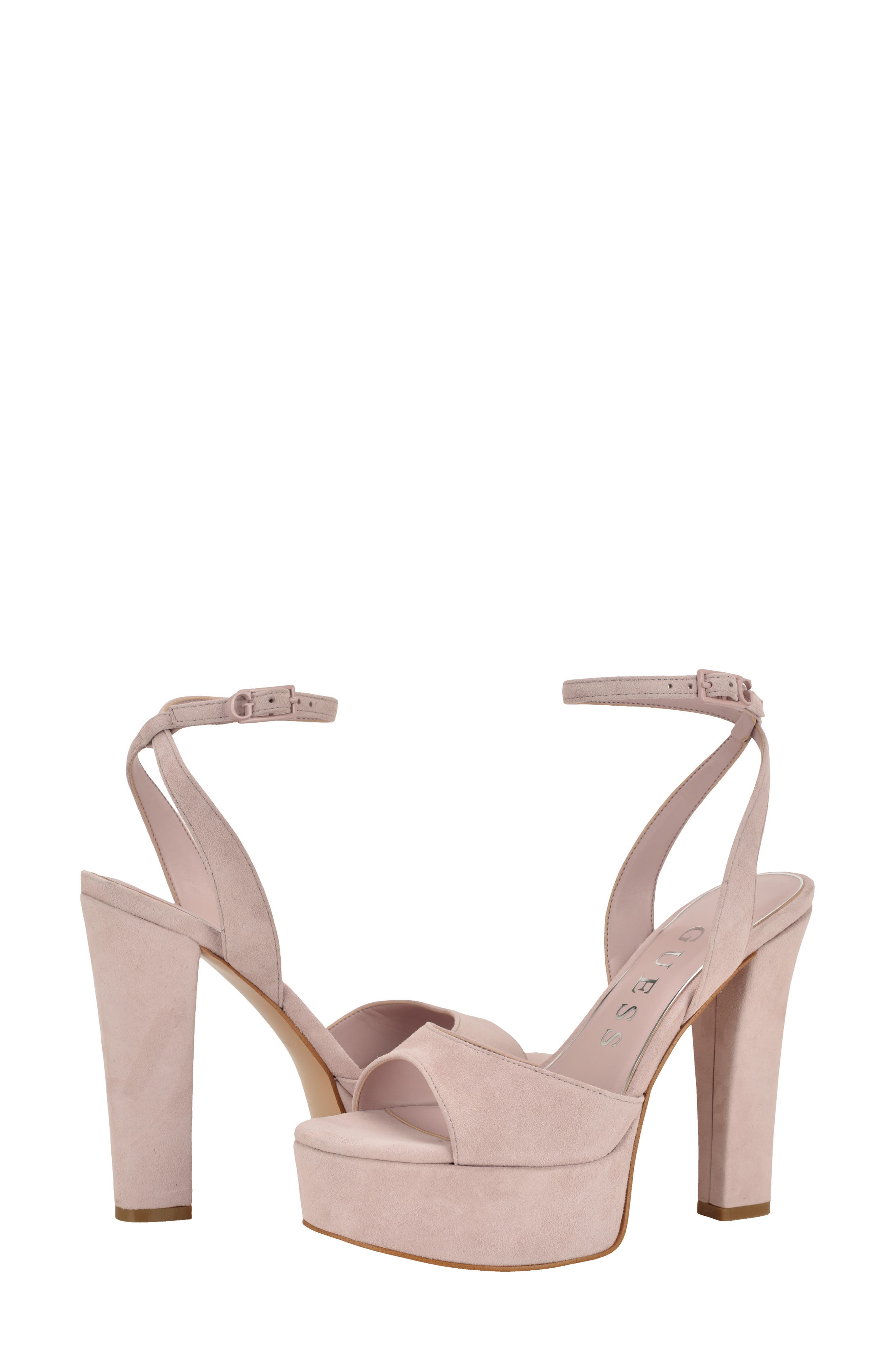 Hitten Ankle Strap Platform Sandal, Alternate, color, LIGHT PINK