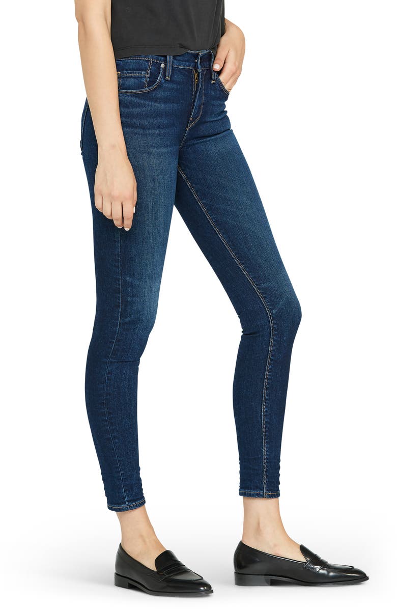 Hudson Jeans Nico Super Skinny Jeans, Alternate, color, Obscurity
