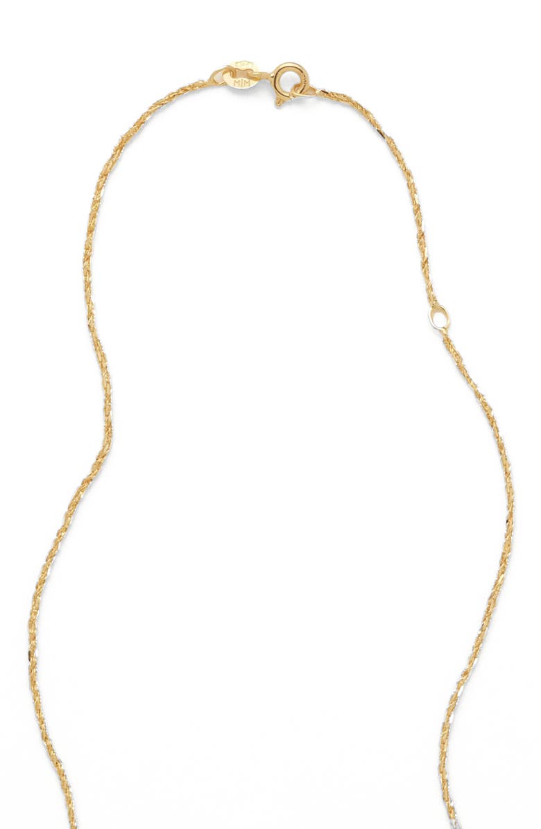 MADE BY MARY 14k Tornado Necklace, Alternate, color, 14K Solid Gold