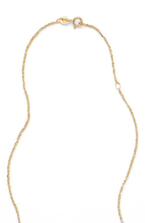 Made By Mary 14k Tornado Necklace In Gold